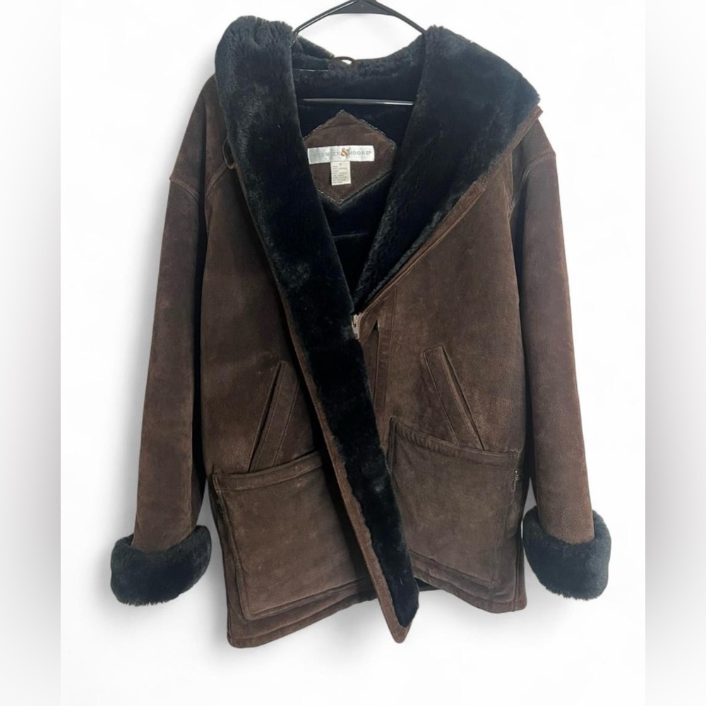 Preswick & Moore Men's Brown Jacket with Black Lining